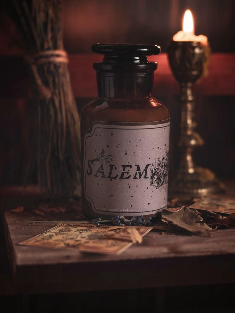 A practitioner's notebook rests beside an apothecary jar at the Curation Desk.