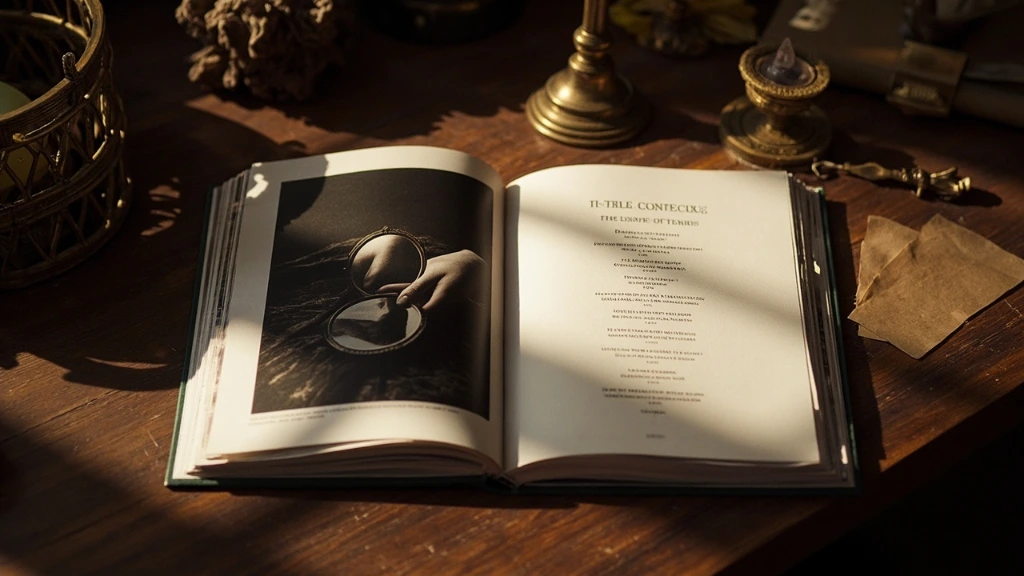 The Summer 2024 back-issue spread — The Diviner's Issue — open on a walnut table.